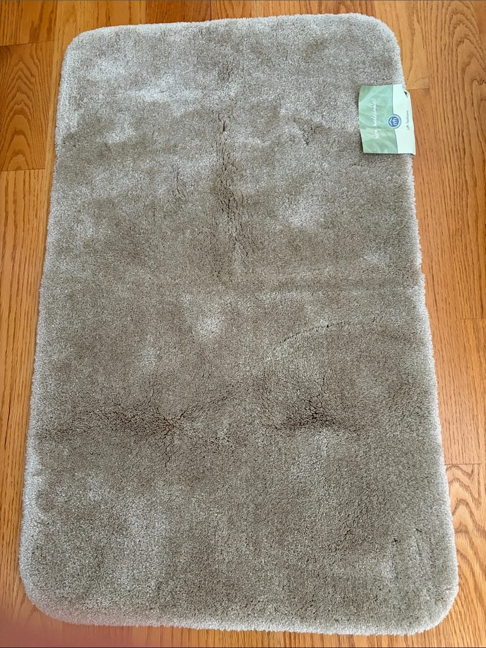 NEW Kohl's Plush Bath Mat in Taupe
